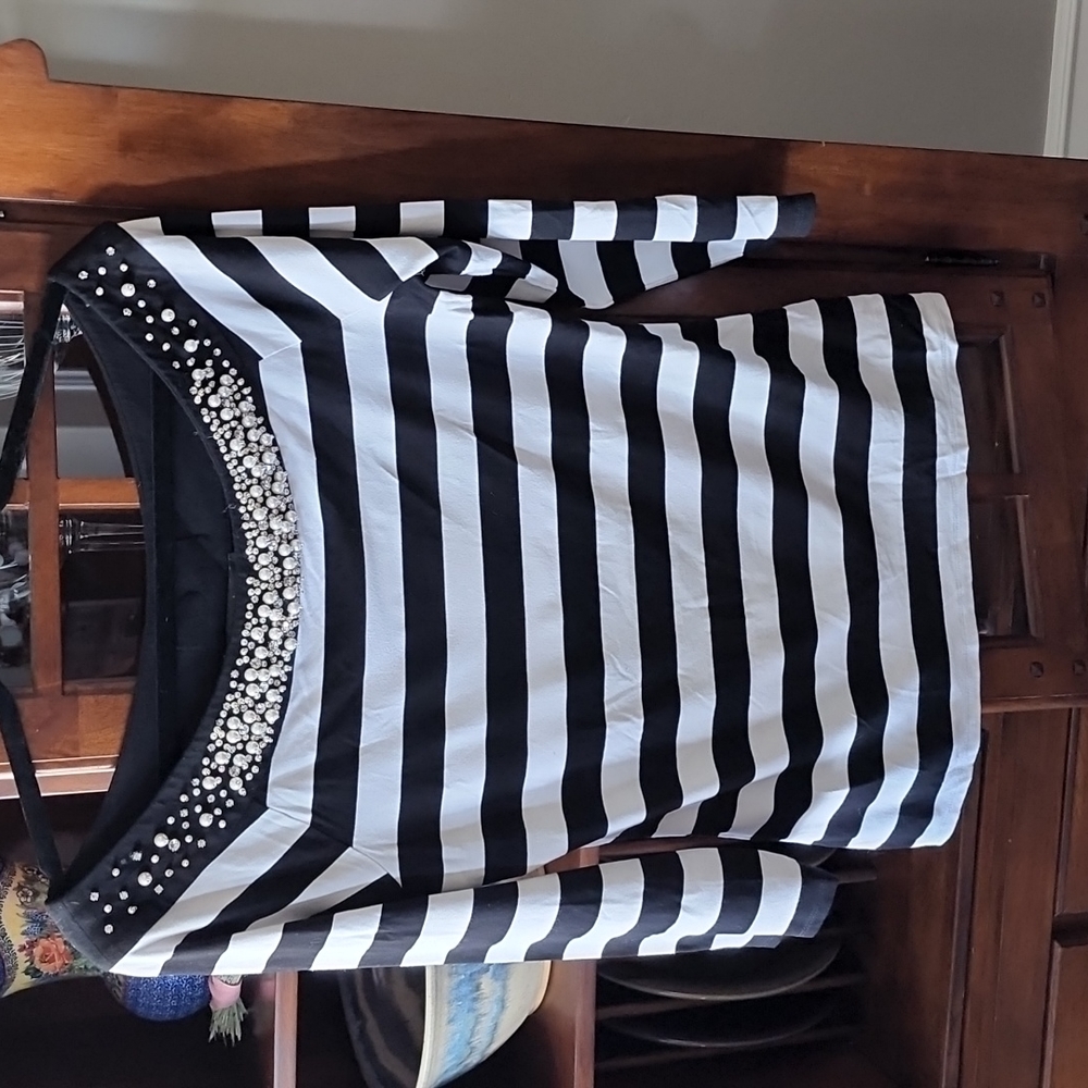 White House Black Market Stripe top.